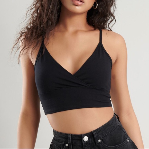 Garage Wrap Crop Cami - Picture 1 of 5